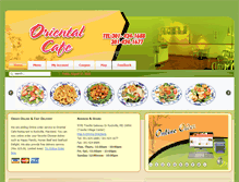 Tablet Screenshot of orientalcafe1688.com